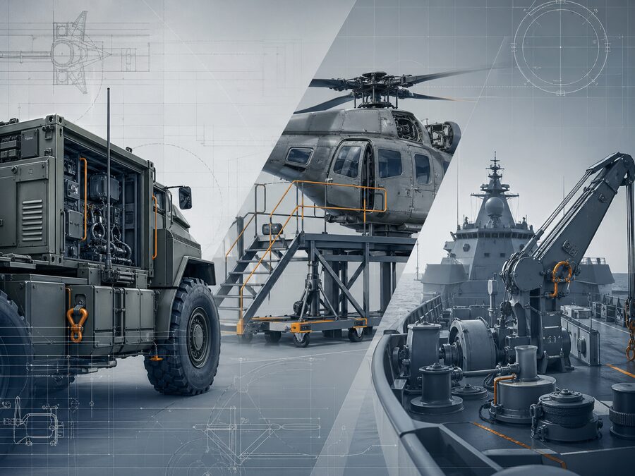 Defence: terra, cielo e mare